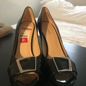 Nine West Buckle Heels